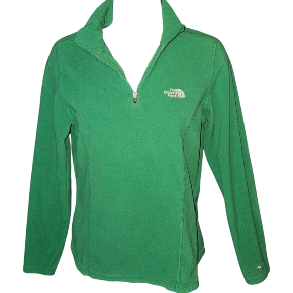 The North Face Tops - The North Face 1/4 Zip Turtle Neck Long Sleeve Pull Over